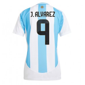 Argentina Julian Alvarez #9 Domaci Dres za Ženska Copa America 2024 Kratak Rukavima